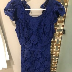NWT lace mini dress. Great guest of wedding dress